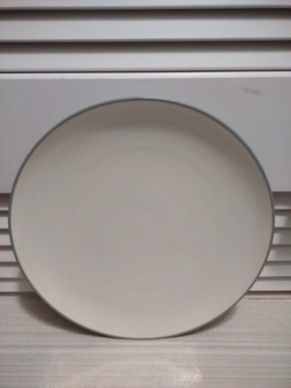 Noritake Colorwave Green 8485 12" stoneware serving chop plate platter